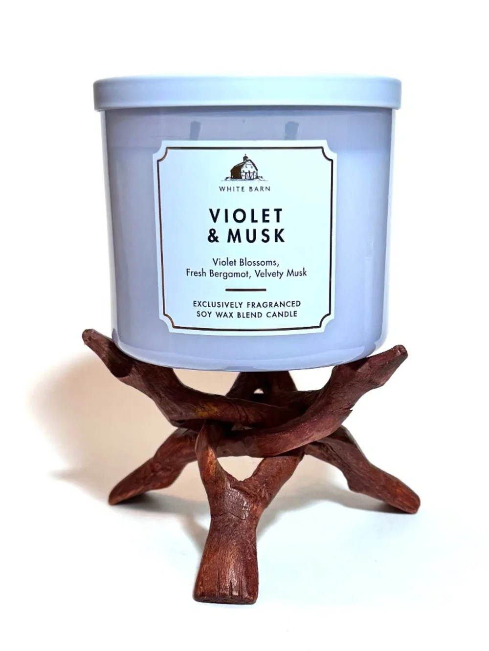 VIOLET & MUSK 3 Wick Candle